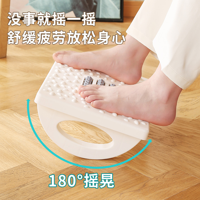 Footrest Under Desk - Evlerdeki koltuklar için kaymaz tabanlı ayak