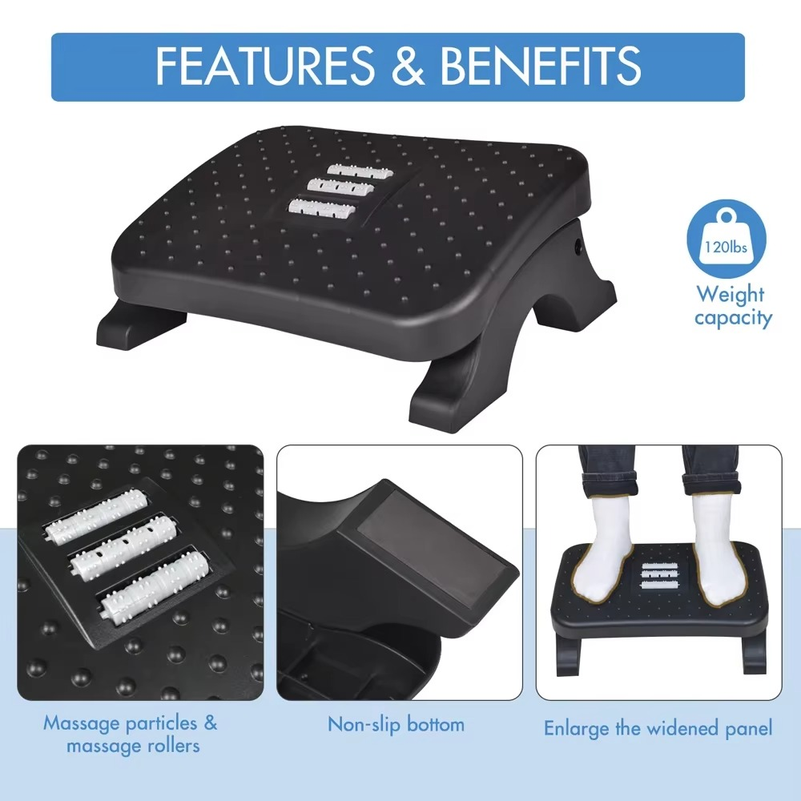 Masaj Silindirli, Ergonomik, M - Footrest Under Desk incelemesi ve fiyatı